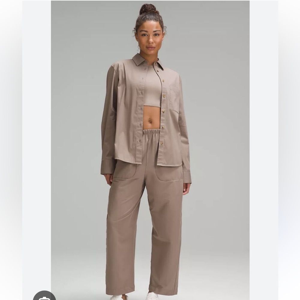 Lululemon 🎉host pick🎉🎈  NWOT button down oversized shirt